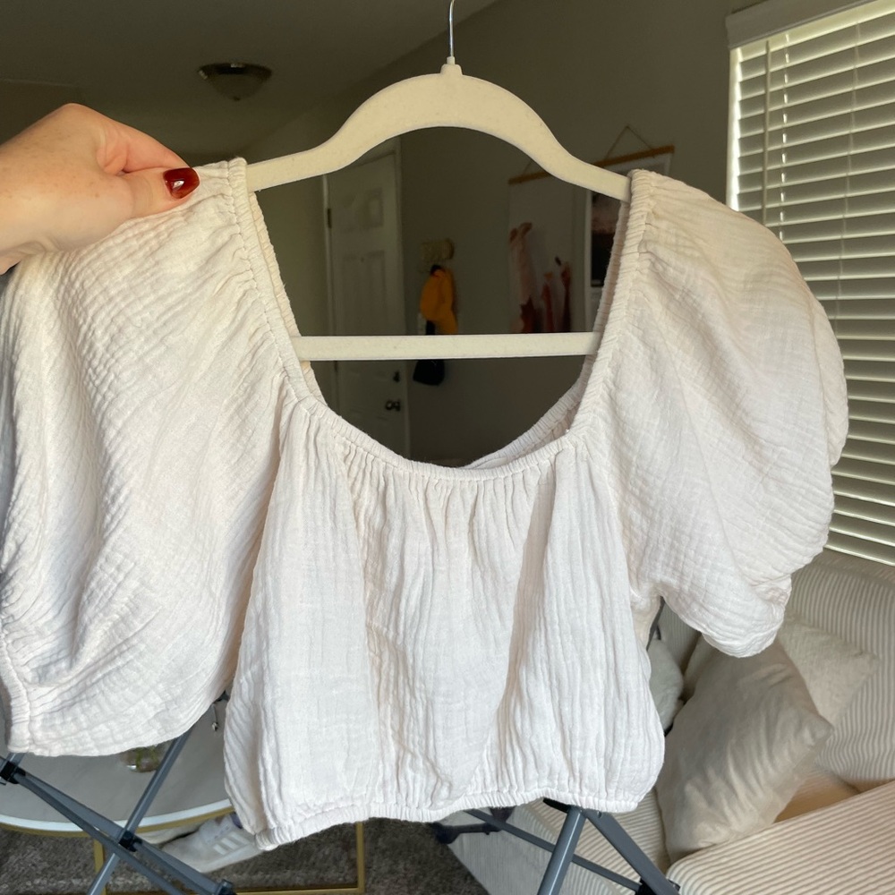 Elegant White Women's Top